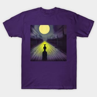 Watching the Full Moon Rise T-Shirt